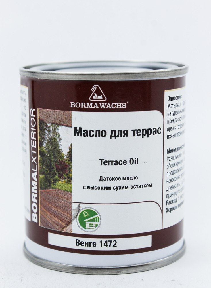 BORMA WACHS Масло для дерева 0.125 л., Венге #1