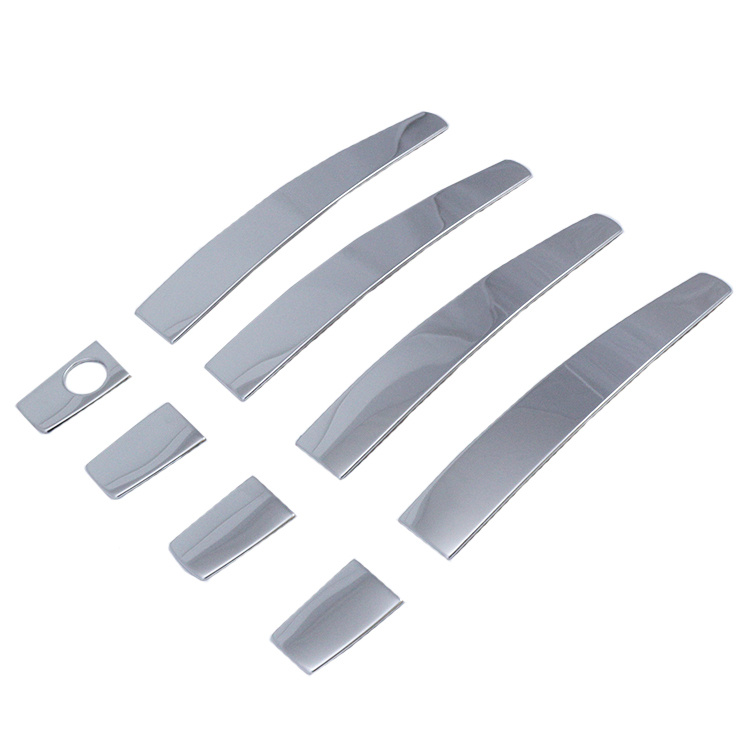 Хромированные накладки на дверные ручки Chevrolet Cruze 1 2009-2015 стальные / Шевролет Круз 1 2009-2015 #1