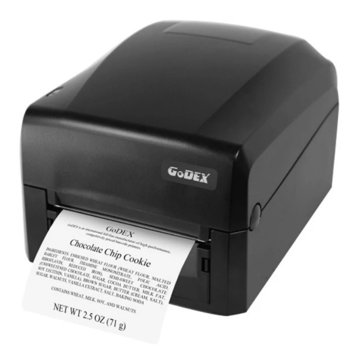 Godex Принтер для наклеек/этикеток термотрансферный GE330UES, 300 dpi (USB, Ethernet, RS232), черный #1