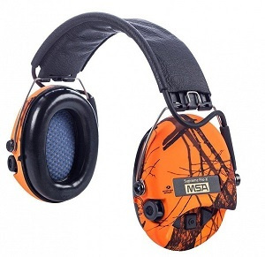 Наушники активные MSA Supreme Pro-X Camo, фонарик, SNR25dB, NRR18dB, orange-MossyOak/черн, вход AUX 3,5мм. #1