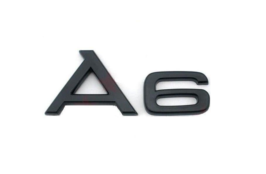 Эмблемa A6 для Audi/ Ауди black #1