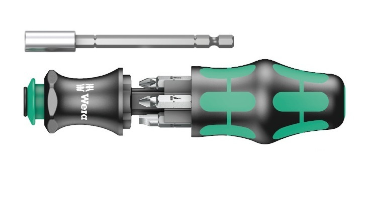 Отвертка и биты "Wera" Kraftform Kompakt 28 + открывалка WE-136504 #1