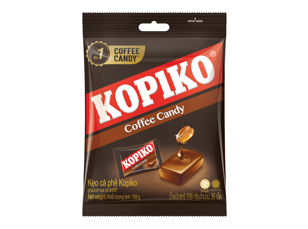 Леденцы KOPIKO COFFE Candy / КОПИКО со вкусом кофе 108 г #1