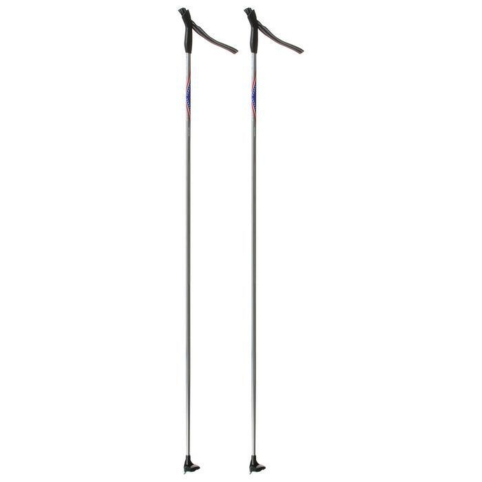 Палки лыжные алюминиевые Gekars Vega, длина 125 см #1