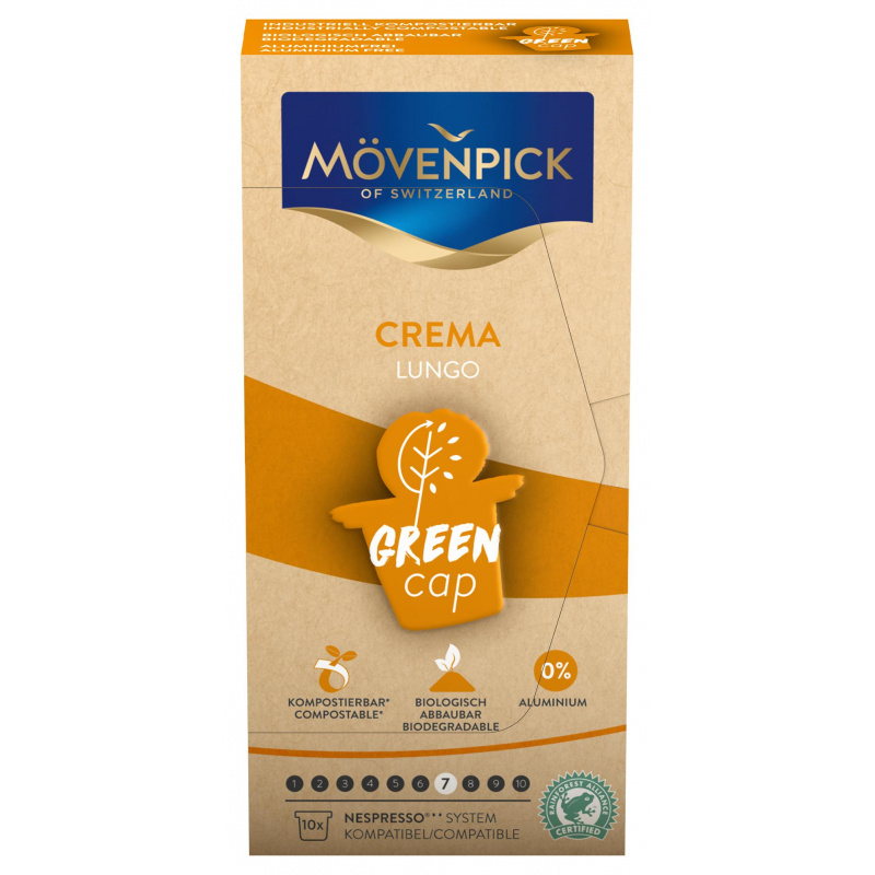 Кофе в капсулах Movenpick Lungo Crema, 10 капсул #1