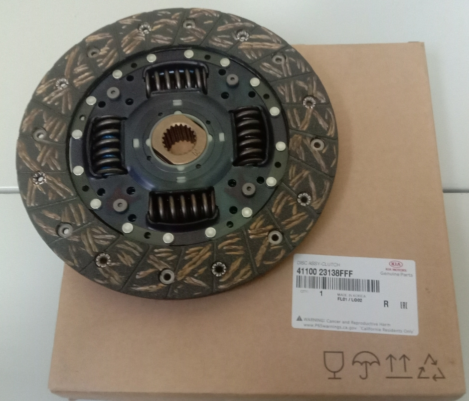 Сцепления диск Киа Рио 2012-2017, Хендай Солярис 2011-2017, Киа Сид ...