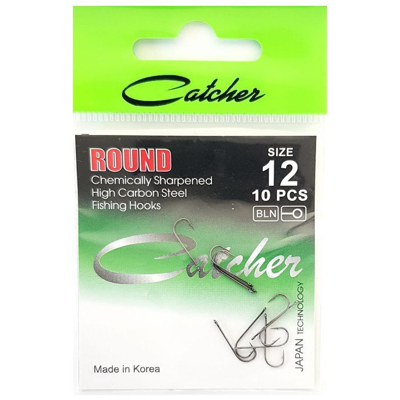 Крючок "Catcher" ROUND Size 12 (3 пакетика) #1