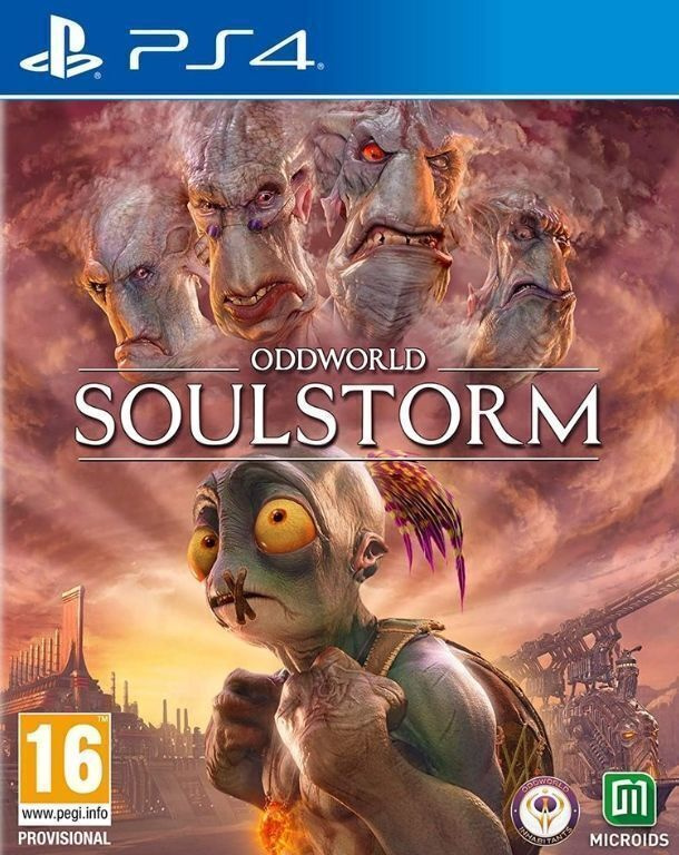 Игра Oddworld: Soulstorm. Steel Book Edition (PlayStation 4, PlayStation 5, Русские субтитры)  #1