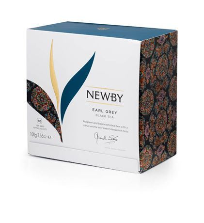 Чай черный NEWBY Earl Grey 50*2г #1