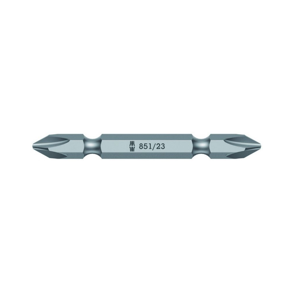 Бита двухсторонняя PH2/PН2 45мм Wera 851/23 05135705001 (упаковка 2шт) #1