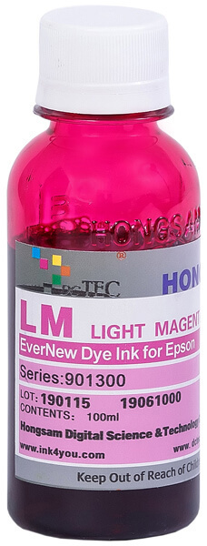 Чернила DCTec водорастворимые Epson L800 EverNew Light Magenta (светло-пурпурный) 100 мл  #1