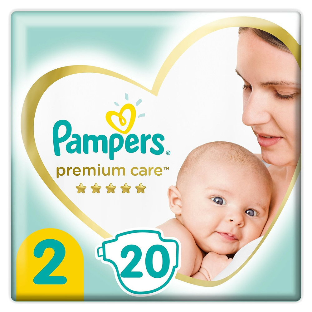Подгузники детские Pampers Premium, Mini, 4-8 кг #1