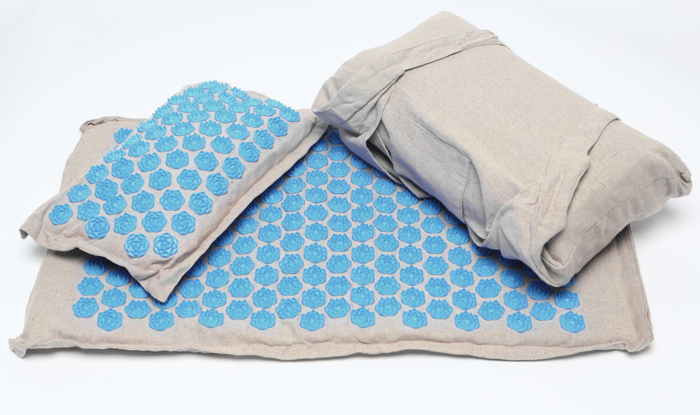 Аппликатор Кузнецова ЭКО массажный коврик массажная подушка массажер для спины шеи массажер для ног  #1