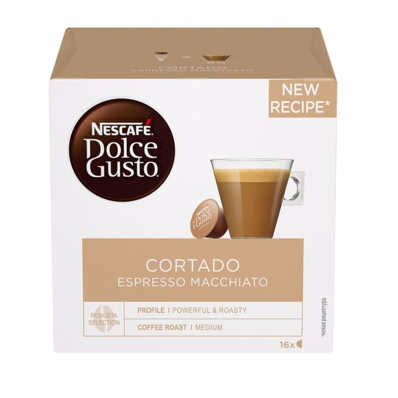 Кофе в капсулах Nescafe Dolce Gusto Cortado (Кортадо), 16 капсул #1