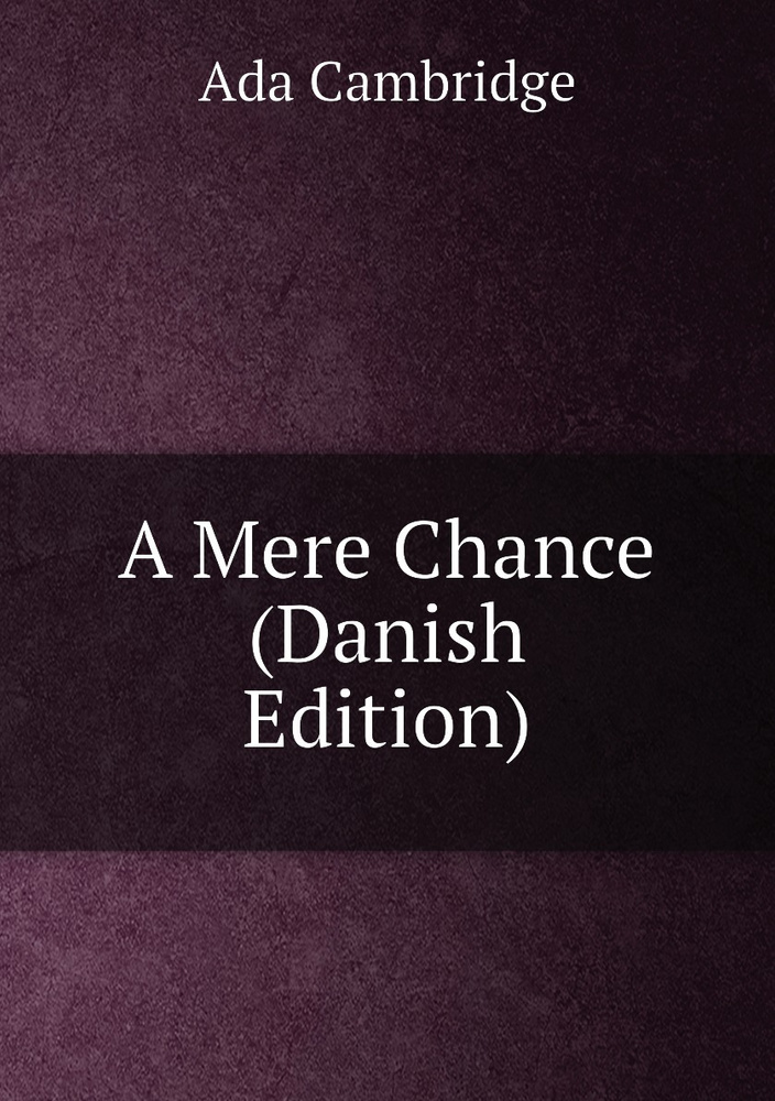 A Mere Chance (Danish Edition) #1