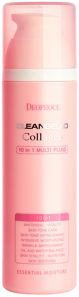 Флюид для лица против морщин Deoproce Cleanbello Collagen 10 In 1 Multi Fluid, 200 мл  #1