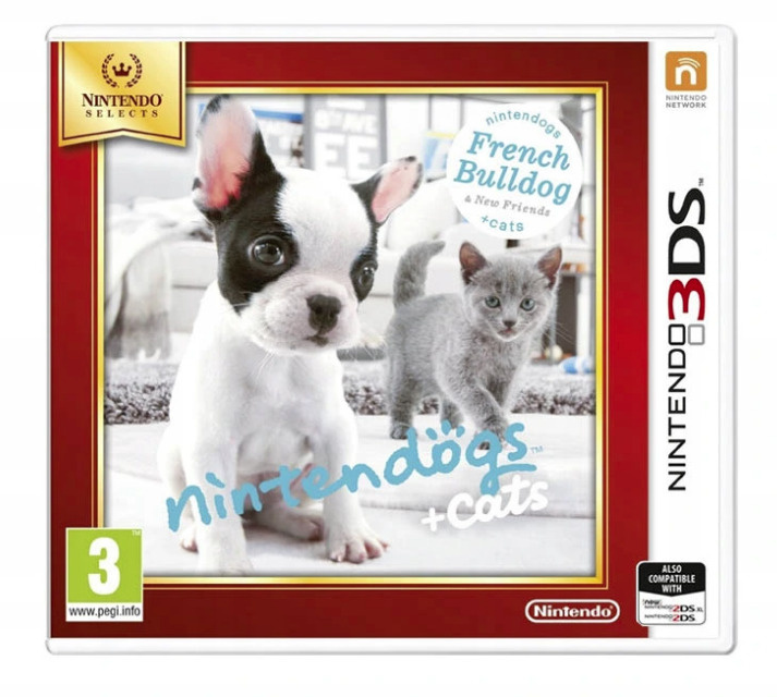 Видеоигра Nintendogs + Cats - French Bulldog & new Friends (Русская версия) для Nintendo Switch  #1