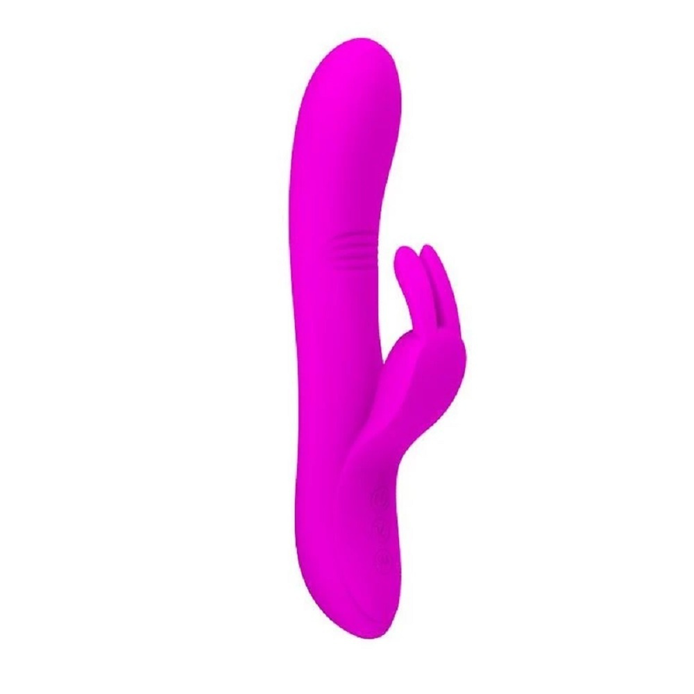 Вибратор женский ДУ (12м) Deep&Beauty со стимулятором клитора, 17 см. Секс игрушка 18+. Товар для взрослых #1