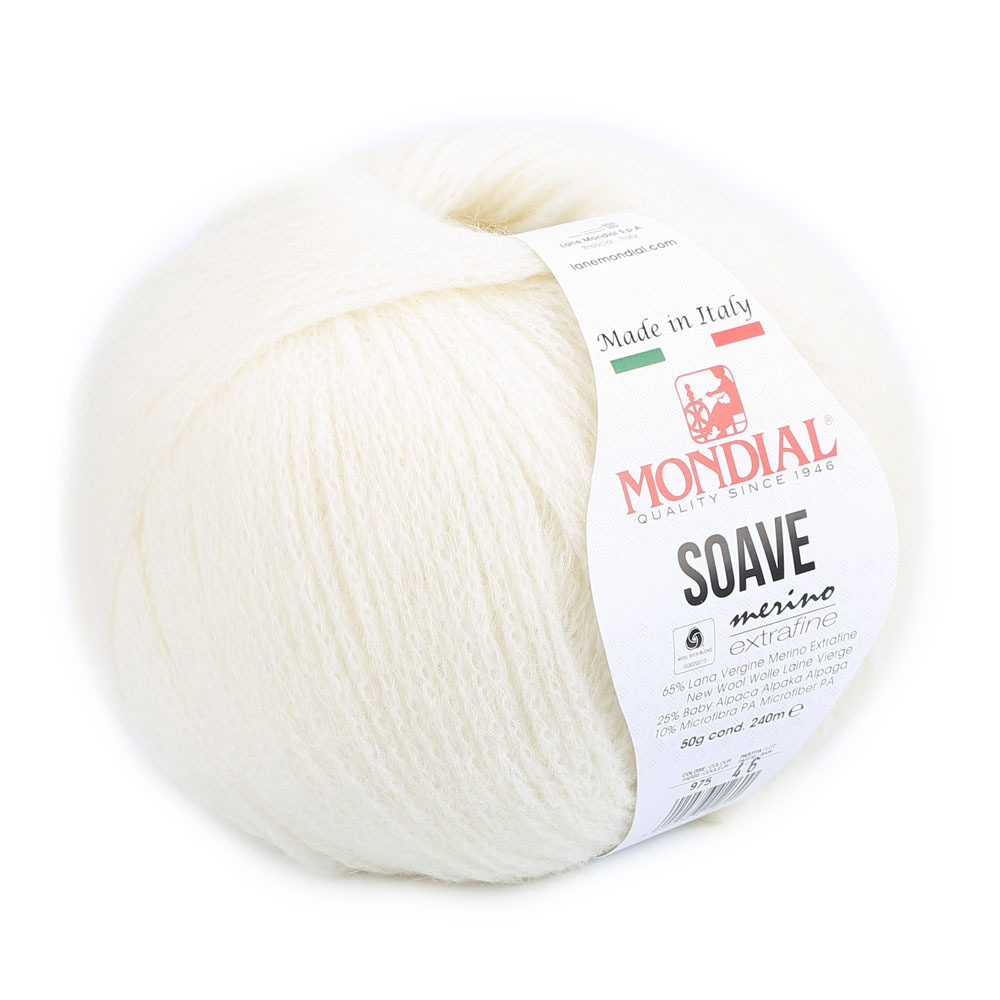 Пряжа Soave Mondial - 1 моток (240 м, 50 гр), цвет 975 #1