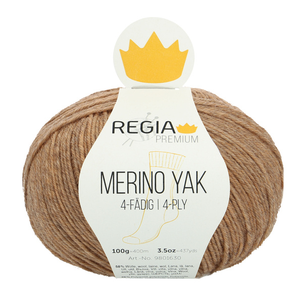 Пряжа Schachenmayr REGIA PREMIUM 4-ply Merino Yak, 100г/400м, цвет 07505 puder meliert #1