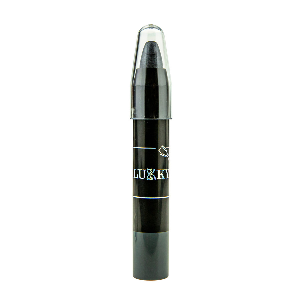 Lukky Girl Pearl тени карандаш c перламутровым эффектом, цвт графит, 3, 5 гр, блистер  #1