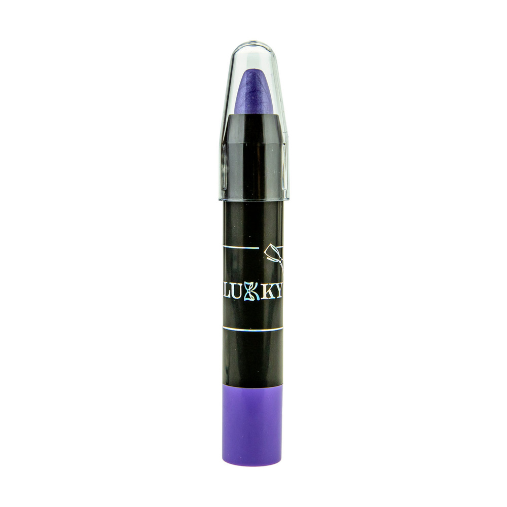 Lukky Girl Pearl тени карандаш c перламутровым эффектом, цвет фиолетовый, 3, 5 гр, блистер  #1