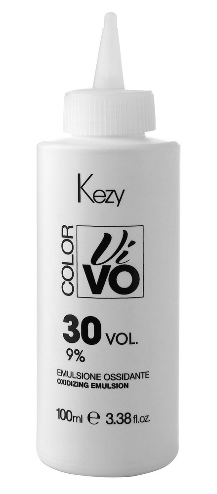 KEZY. Эмульсия окисляющая 9% (30 vol.) для крем краски для волос Oxidizing emulsion COLOR VIVO 100 мл #1