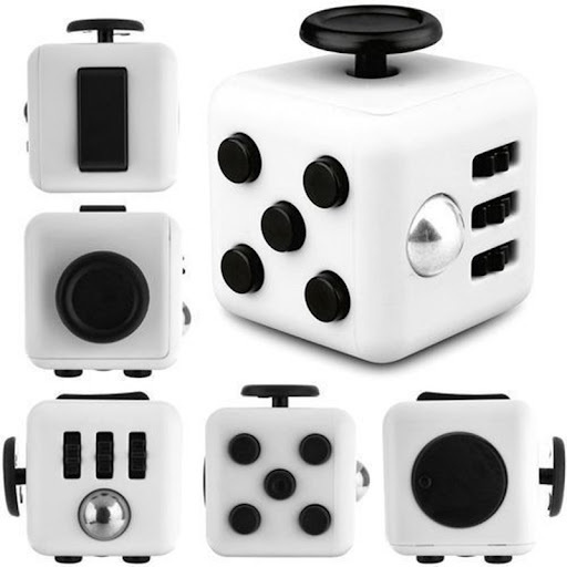 Кубик-антистресс Fidget Cube с черными кнопками #1