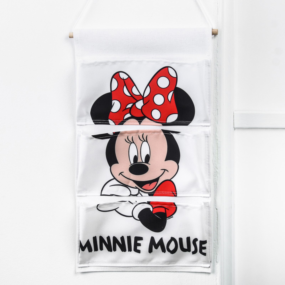 Органайзер подвесной Disney "Минни Маус", размер 45х18 см, для девочек  #1