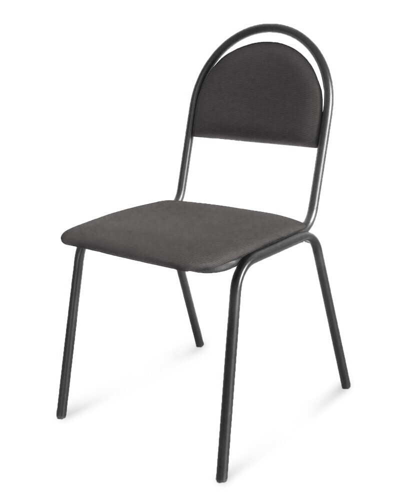 ТМ ДЭФО Офисный стул, Сталь, Ткань, серый #1