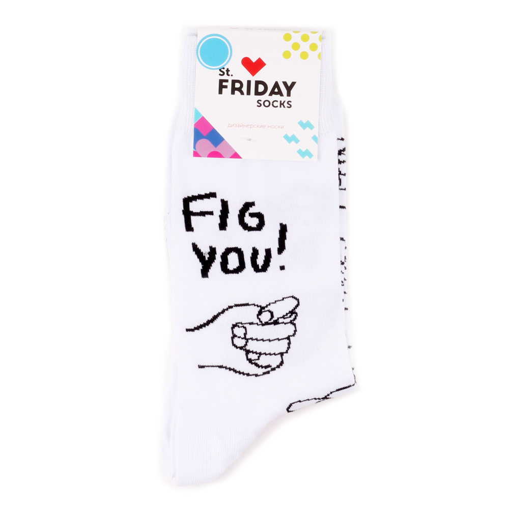 Носки St. Friday Socks Надписи, 1 пара #1