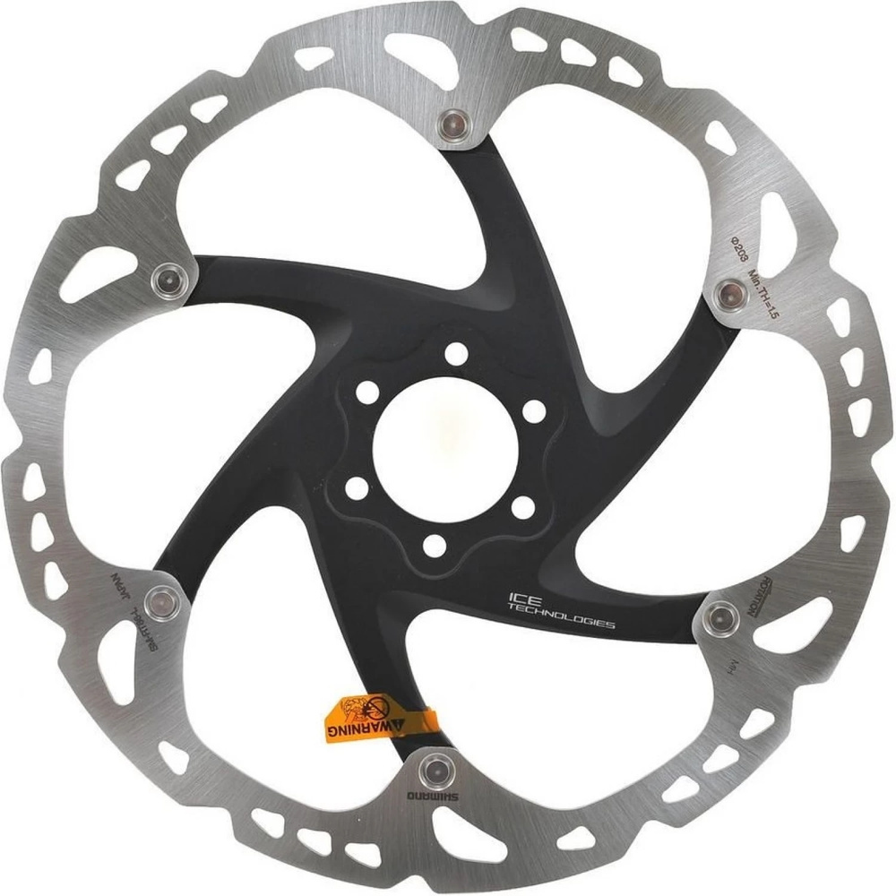 Тормозной диск Shimano XT, RT86, 180мм, под 6 болтов #1