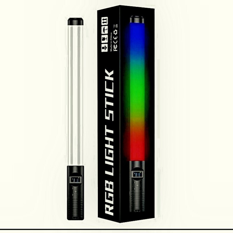 LED Лампа / Осветитель светодиодный RGB Light Stick с регулируемой яркостью для фотосъемки / Осветитель #1