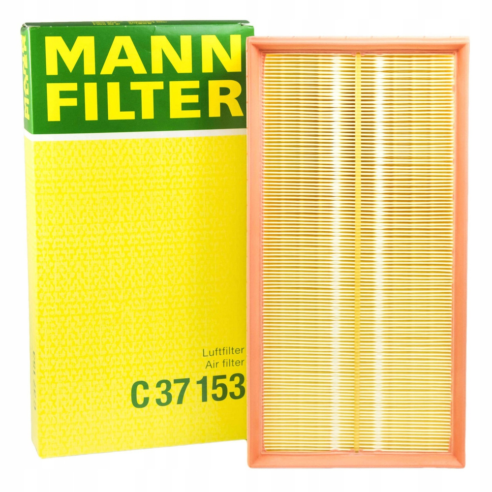 MANN FILTER Фильтр воздушный арт. MANN C37153 VW Golf4 1, 6...1, 8L 98-> #1