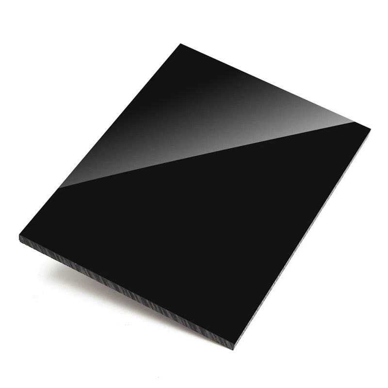 Оргстекло / пластик / акрил черный листовой, формата А4, толщиной 3 мм.  #1