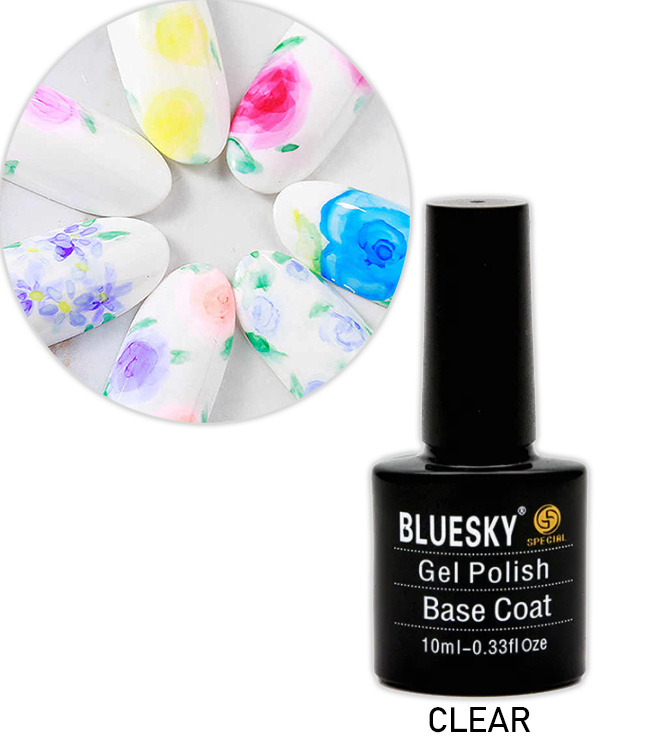 Bluesky Flower Base - база для растекания гель-лака прозрачная, 10 мл/ растекашка по мокрому  #1