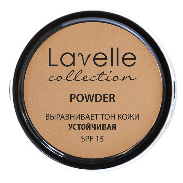 LavelleCollection, Пудра компактная устойчивая, SPF-15 Powder, тон 04 натурально-бежевый, 2 штуки в упаковке #1
