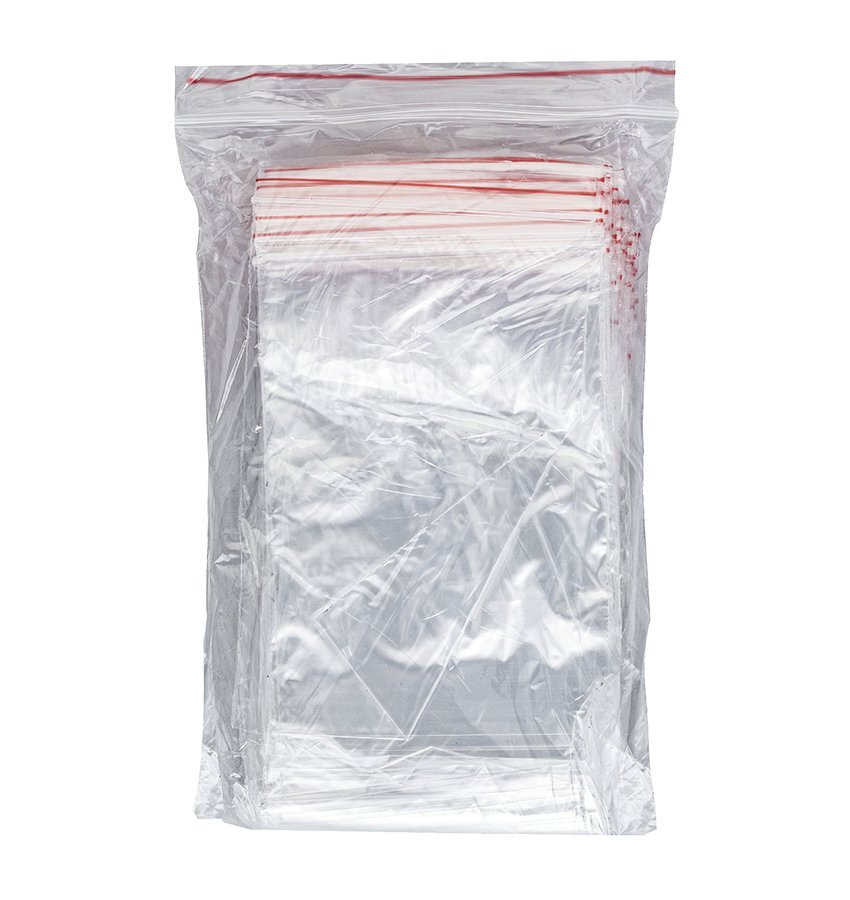 Пакеты с замком ZipLock(ЗипЛок), 10*18 см, гриппер, упаковка 100 штук  #1