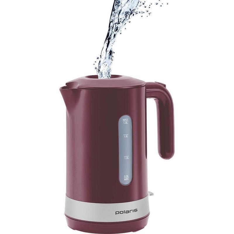 Polaris Электрический чайник Чайник электрический PWK 1803C Water Way Pro, бордовый  #1