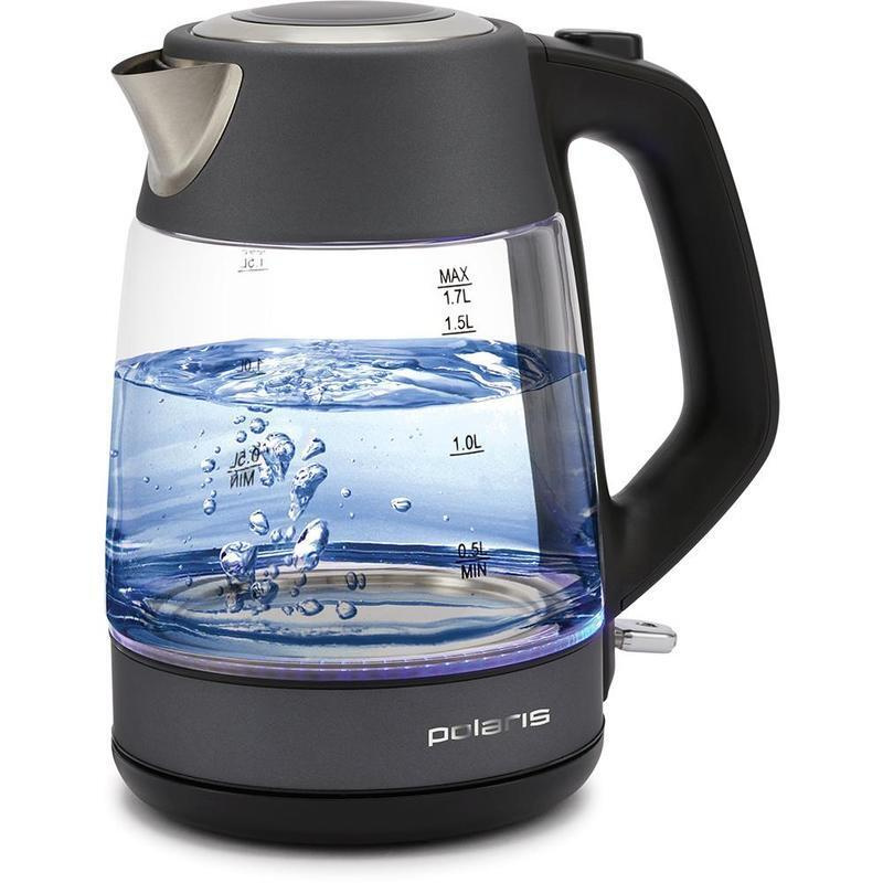 Polaris Электрический чайник Чайник электрический PWK 1760CGL, 2150Вт, черный  #1