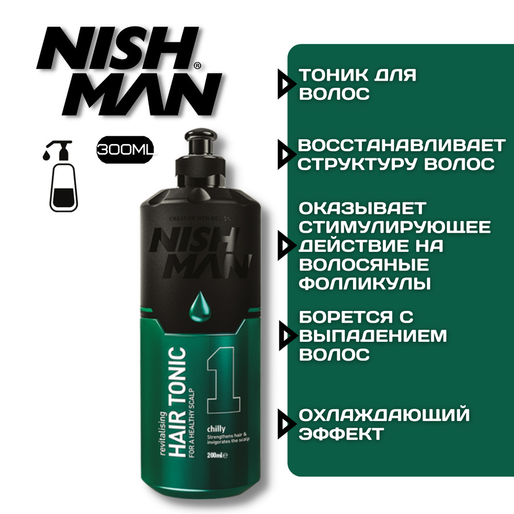 NISHMAN Лосьон для волос, 200 мл #1