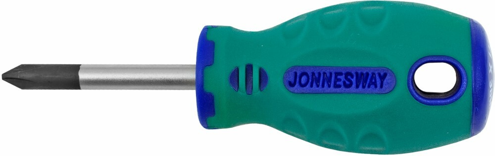 Отвертка крестовая ANTI-SLIP GRIP, PH1x38 мм, D71P138, Jonnesway #1