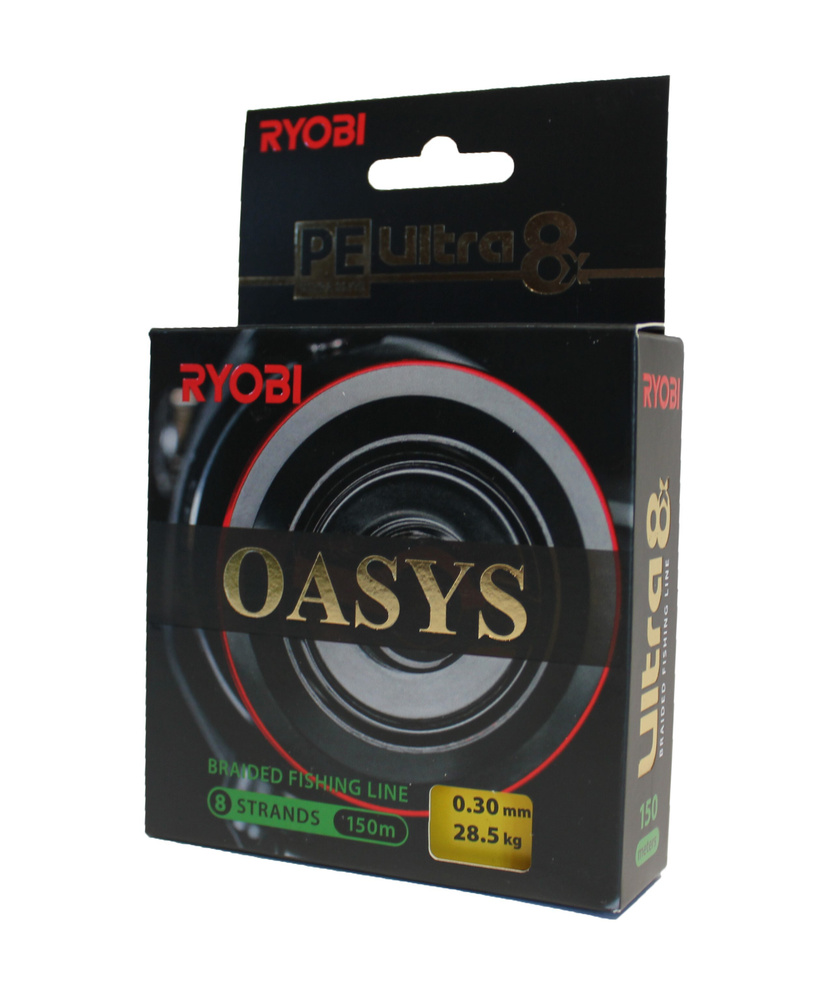 Плетеный шнур RYOBI OASYS Yellow 0,35mm 150m test - 32.6 кг #1