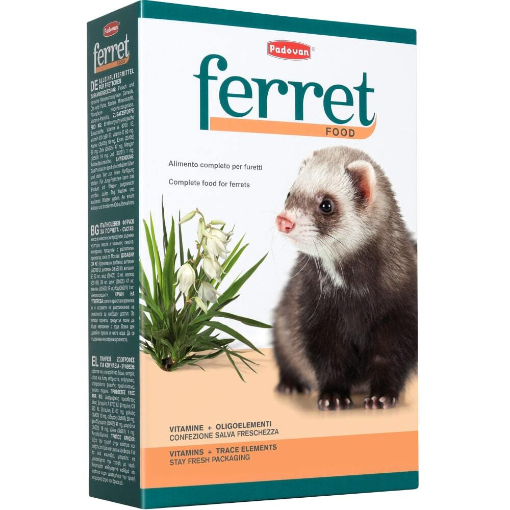 Корм сухой для хорьков комплексный PADOVAN FERRET FOOD (750 г) #1