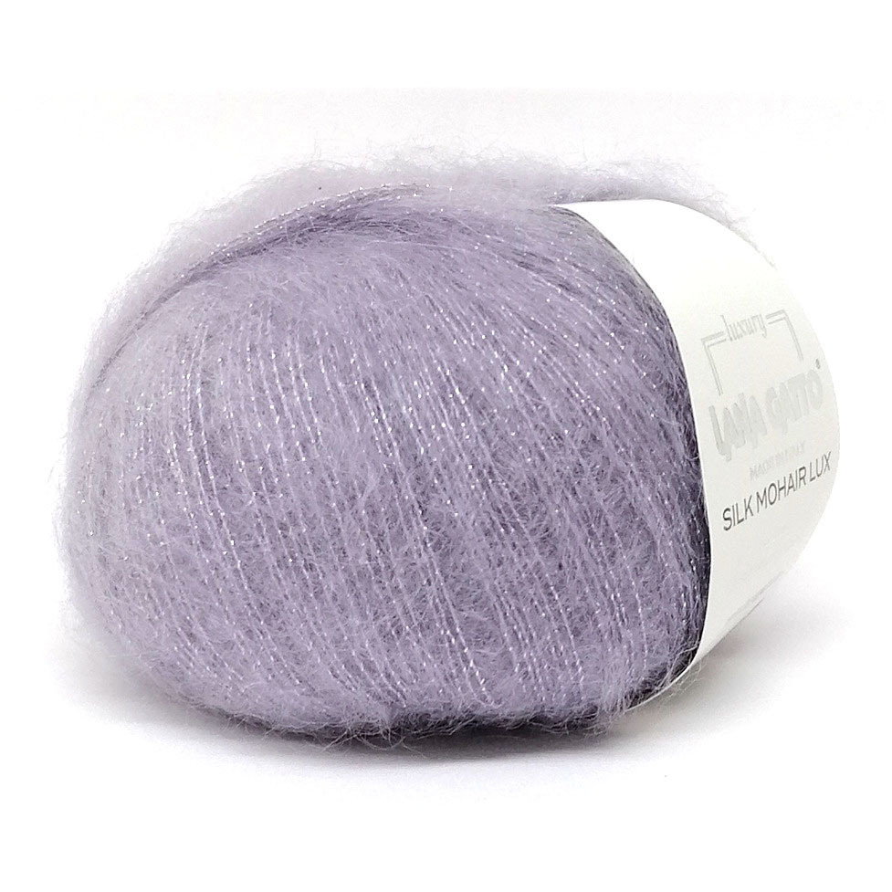 Пряжа Silk Mohair Lurex Lana Gatto (9374), 25г, 210м, 78%суперкид мохер,14%шелк,4%нейлон,4%полиэстер #1