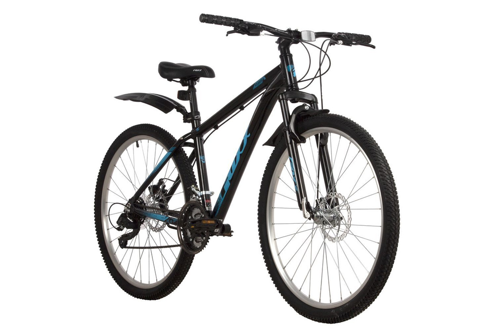 Велосипед FOXX 27.5" ATLANTIC D черный, алюминий, размер 18" - купить ...