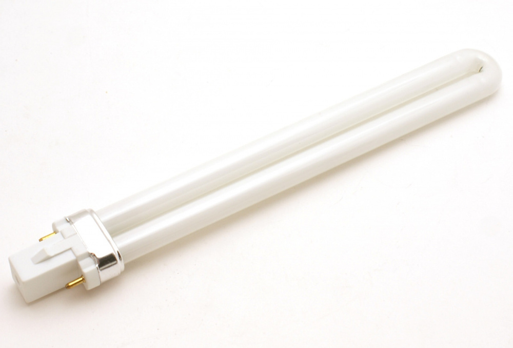 Foton Lighting Лампочка ESL S-2P G23, Холодный белый свет, G23, 9 Вт, Люминесцентная (энергосберегающая), #1