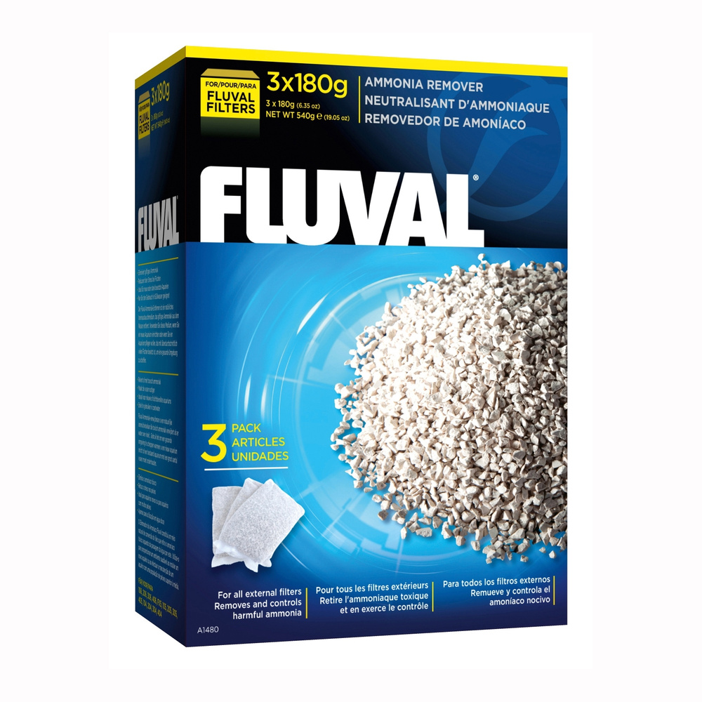 FLUVAL удалители аммония для фильтров Fluval, 180 г х 3 шт #1