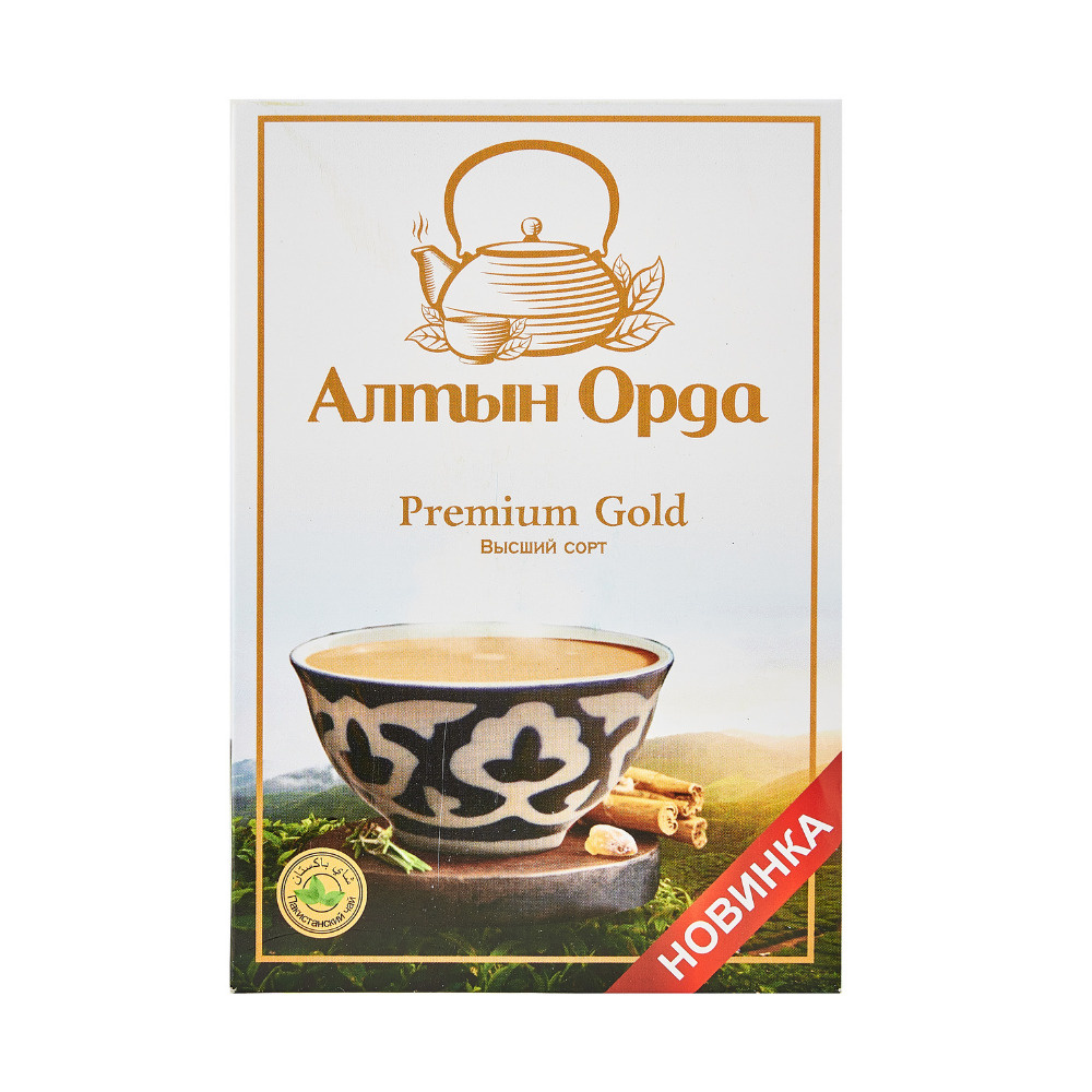 Чай гранулированный черный Алтын Орда Premium Gold казахстанский подарочный 250 гр  #1