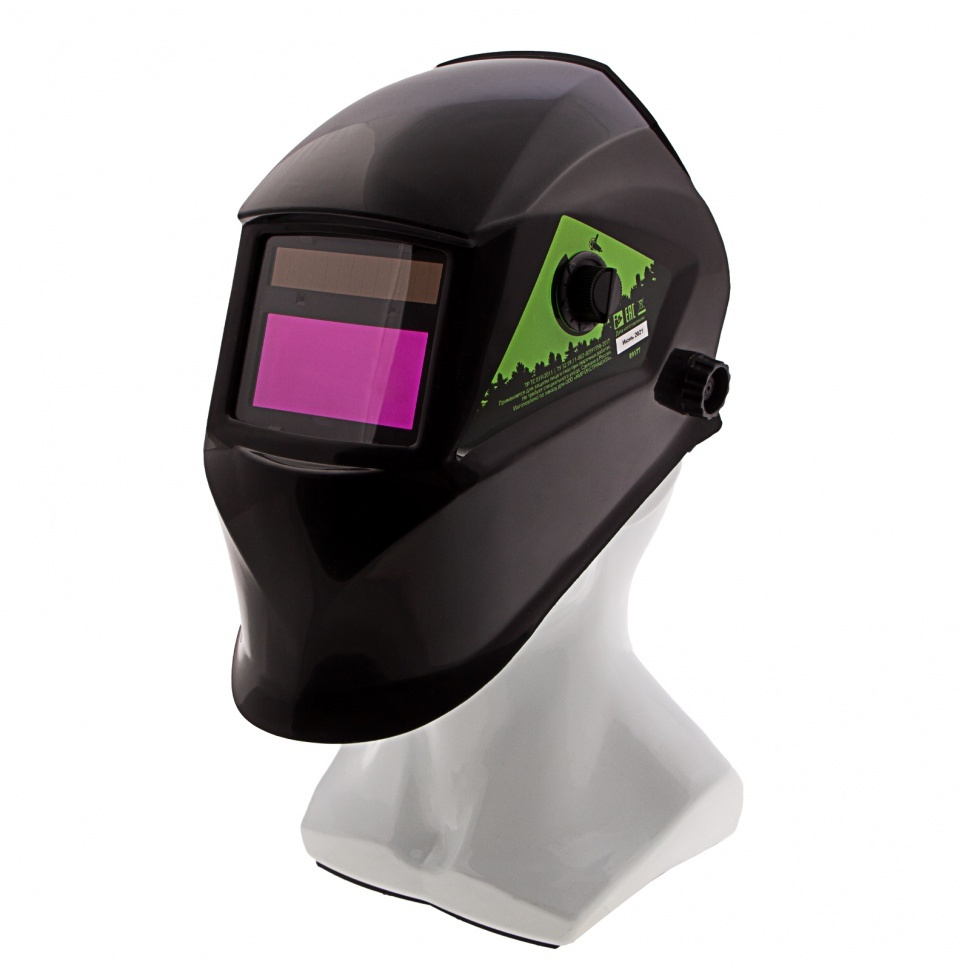 Щиток защитный лицевой (маска сварщика) с автозатемнением Ф5, коробка Сибртех  #1